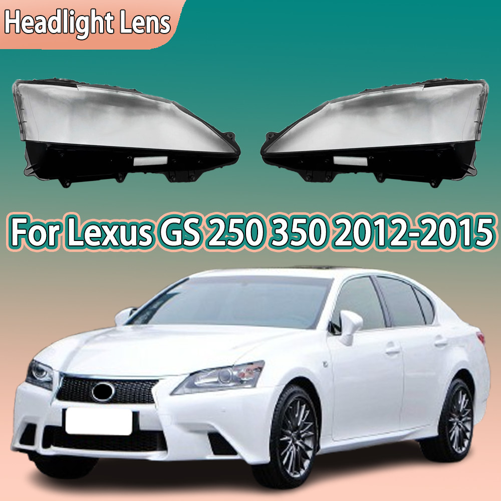 For Lexus GS250 GS350 GS300 GS430 2012 2013 2014 2015 Car Headlight Shell Transparent Lampshade Head