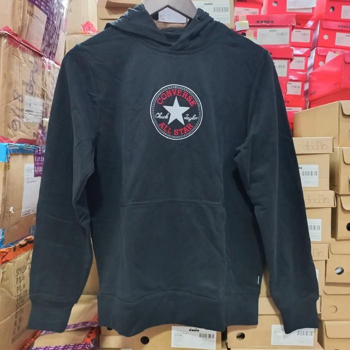 ORIGINAL SALE 70% HOODIE CONVERSE MJ2082001 BLACK MEN