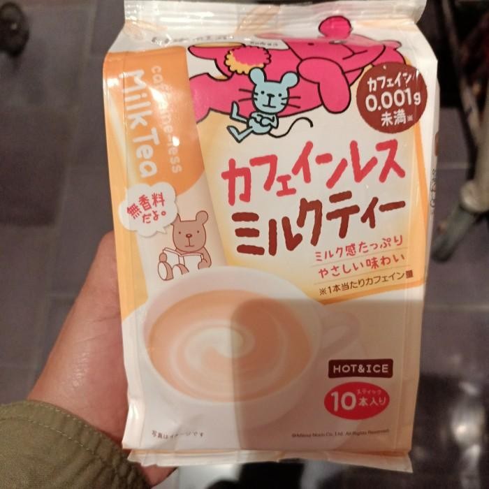 

NITTOH MILK TEA COFFEINE LESS 10'S HOT & ICE