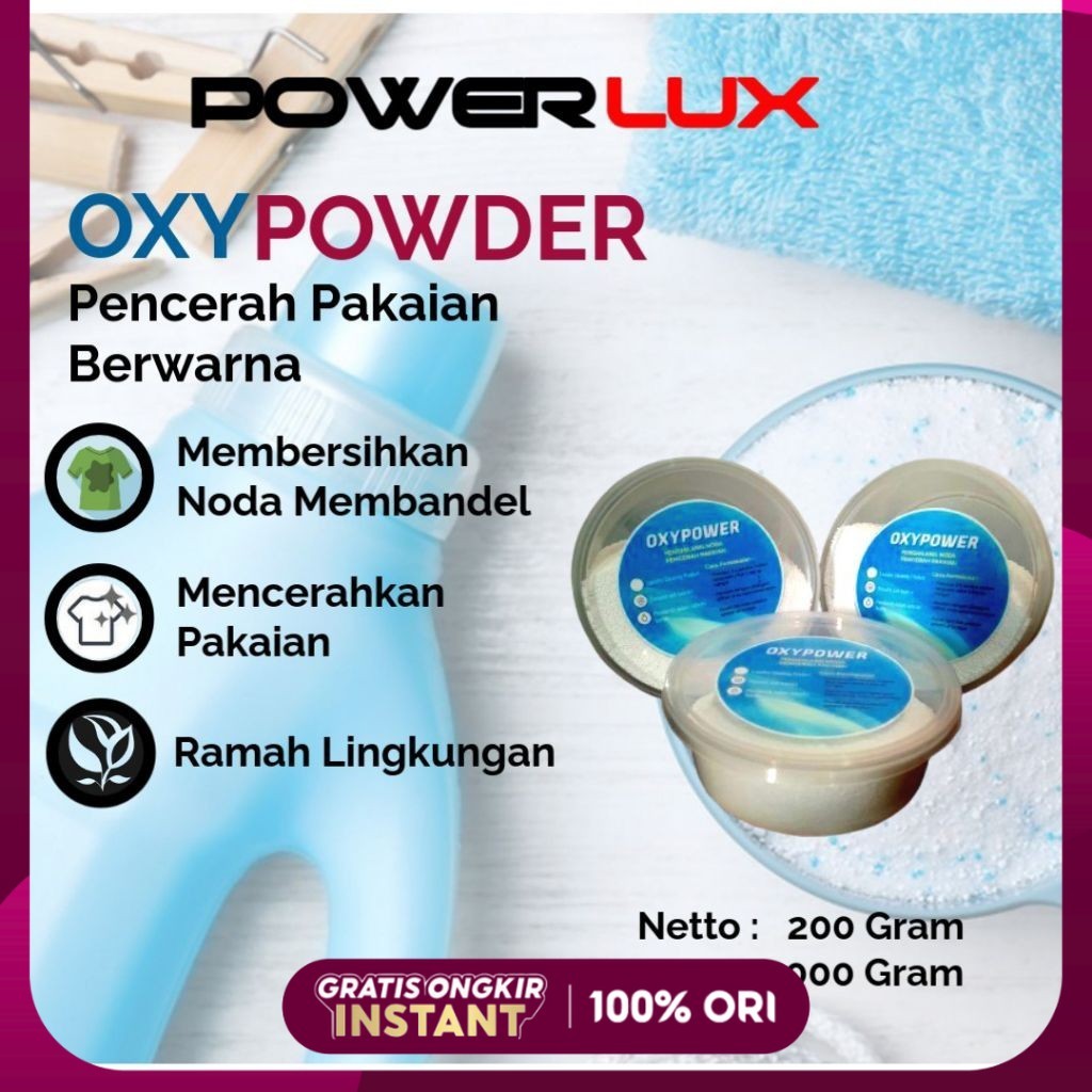 Oxy Powder Powerlux - Oxy Powder 1Kg - Oxy Powder