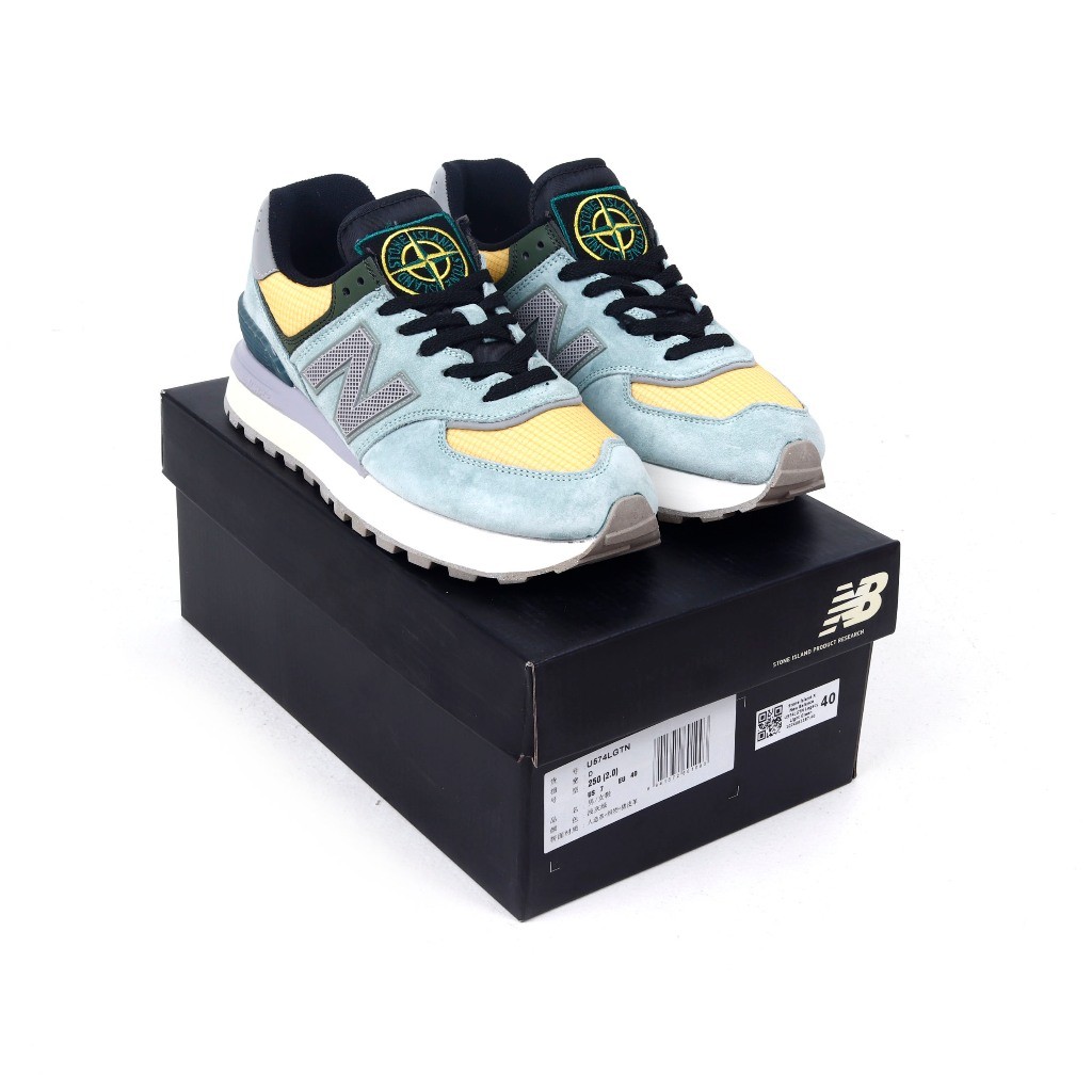 Stone Island X New Balance U574LGTN Legacy Light Green - NB 574