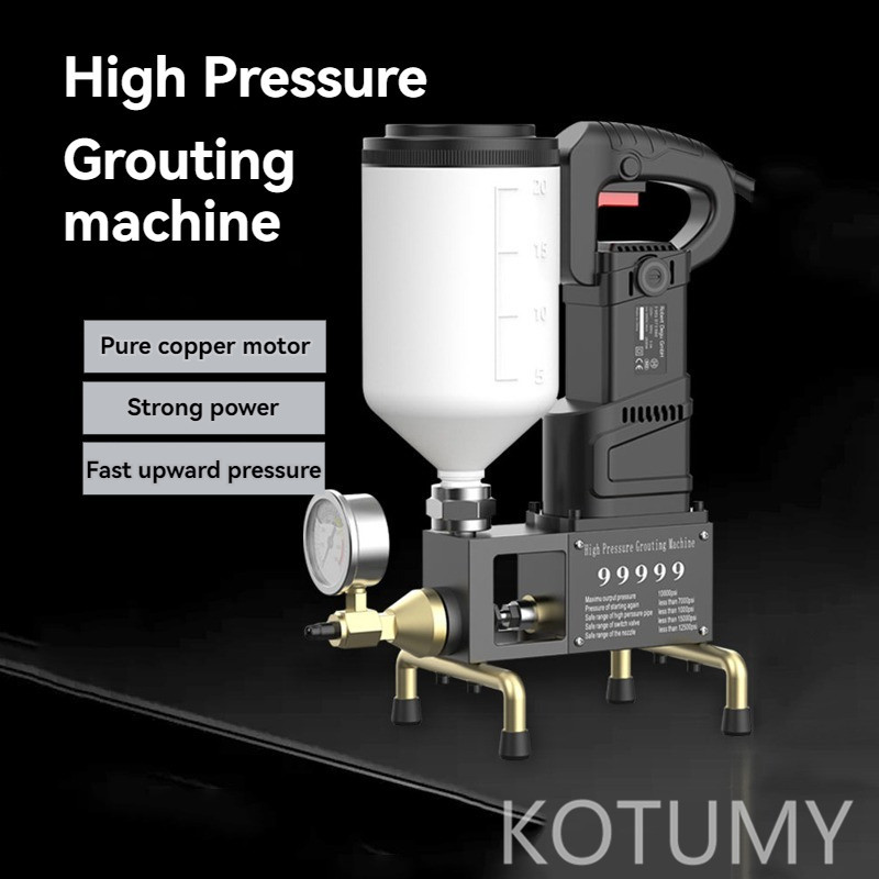 Waterproof Grouting Machine High Pressure Grouting Machine Injection Pump Epoxy/Polyurethane Groutin