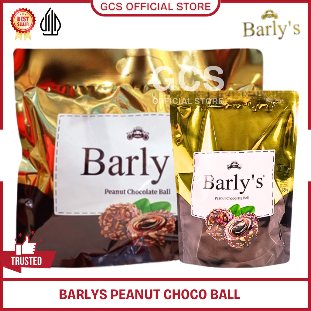 

BARLY'S Peanut Chocolate Ball Cokelat Bulat Bola Coklat Isi Peanut Hazelnut Coklat 221g 195g 65g
