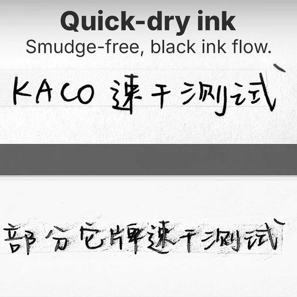 

MRNSTREKaco Pena Pulpen Gel Dual Ballpoint Black Ink Star Deco 0.5mm 1 PCS - K1055