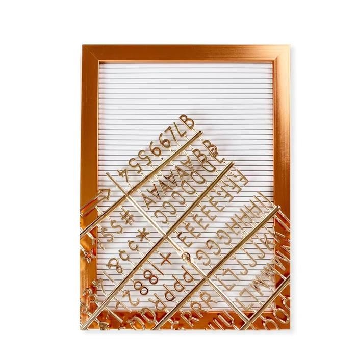 

Scoop Papan Huruf / Letter Board Gold 32x23cm 62100501 - Rosegold