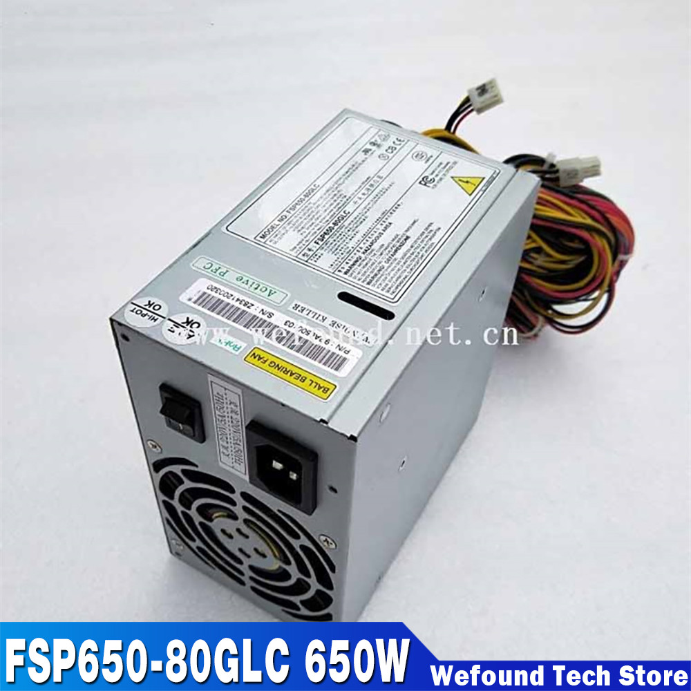 Power Supply For FSP High Quality Fully Tested Fast Ship FSP650-80GLC 650W