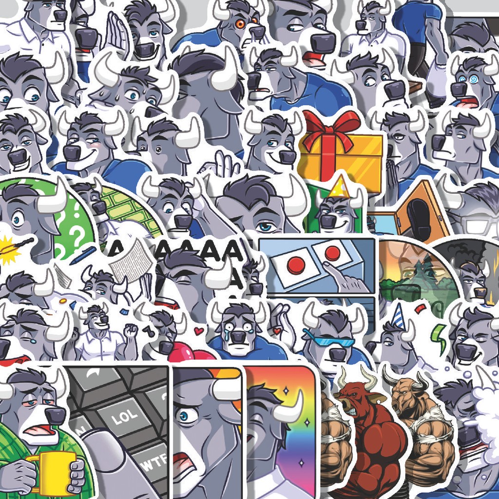 

Stiker Cutting Pack Stiker Animal Kartun Duke Isi 100Pcs Series Aesthetic Lucu Keren Untuk Koper Bahan Vynil