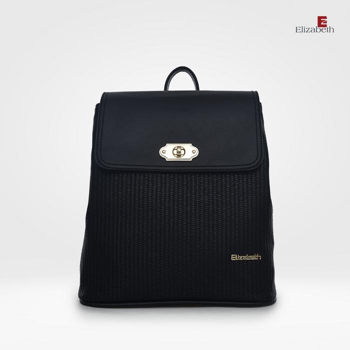 ORIGINAL Tas Ransel Wanita Elizabeth Backpack 0022-1407 - Black