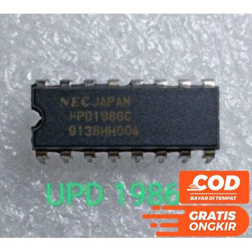 IC UPD1986C TRANSISTOR UPD 1986 C UPD1986C