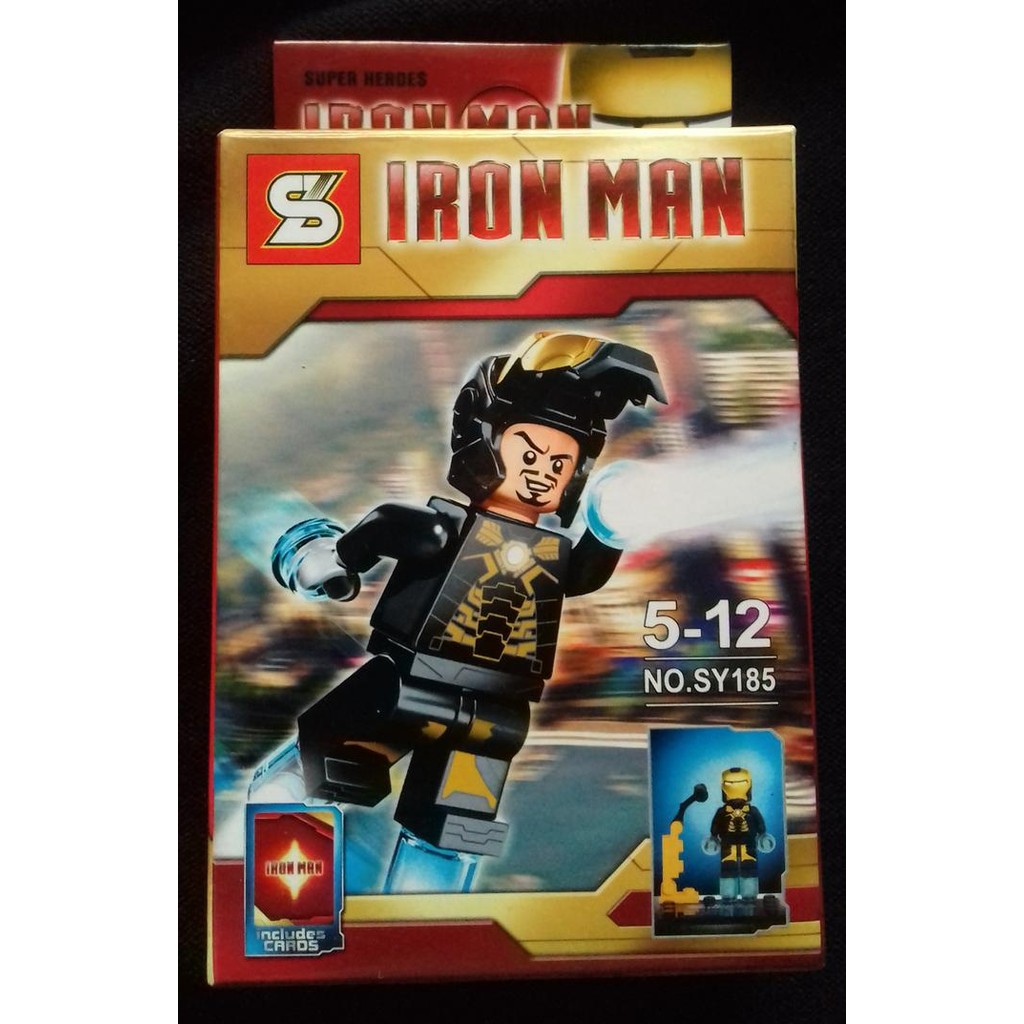 MAINAN... Lego merk SY Marvel Ironman mark 41 Bones