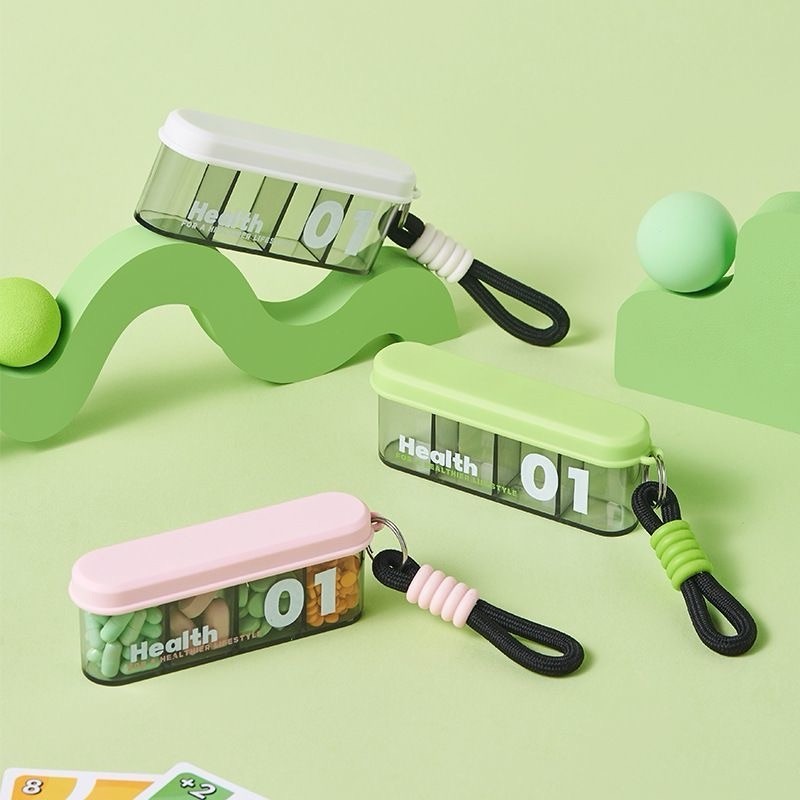 Box Medicine Penyimpanan Tempat Packaging Sekat