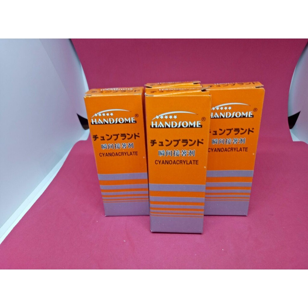 

Lem Korea Handsome Cyanoacrylate Lem Cair Serbaguna Limited