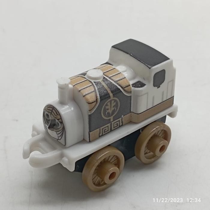 MAINAN... Thomas and Friends Mini Power Ranger Stanley as White Ranger #23 Loose