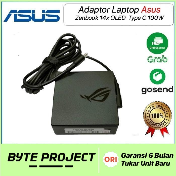 Adaptor Charger ASUS ZENBOOK 14X OLED UX5401E UX5401ZAS Type C 100W