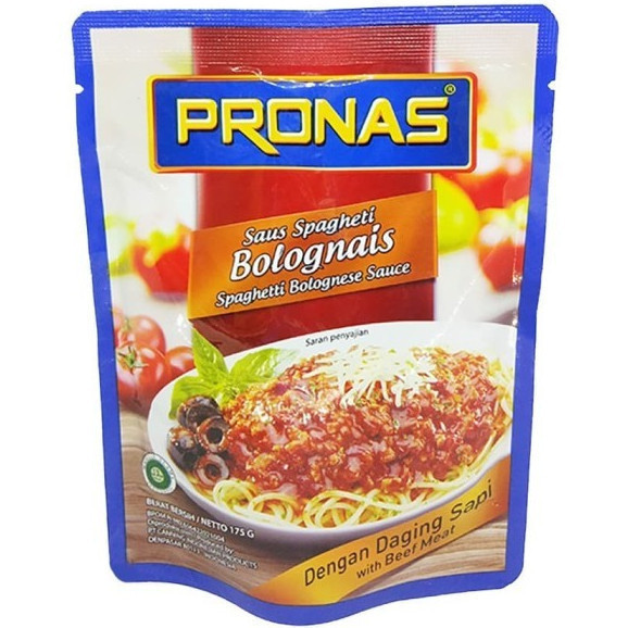 

KOE - PRONAS SAUS SPAGHETI BOLOGNAIS PCH 175 GR - ABM