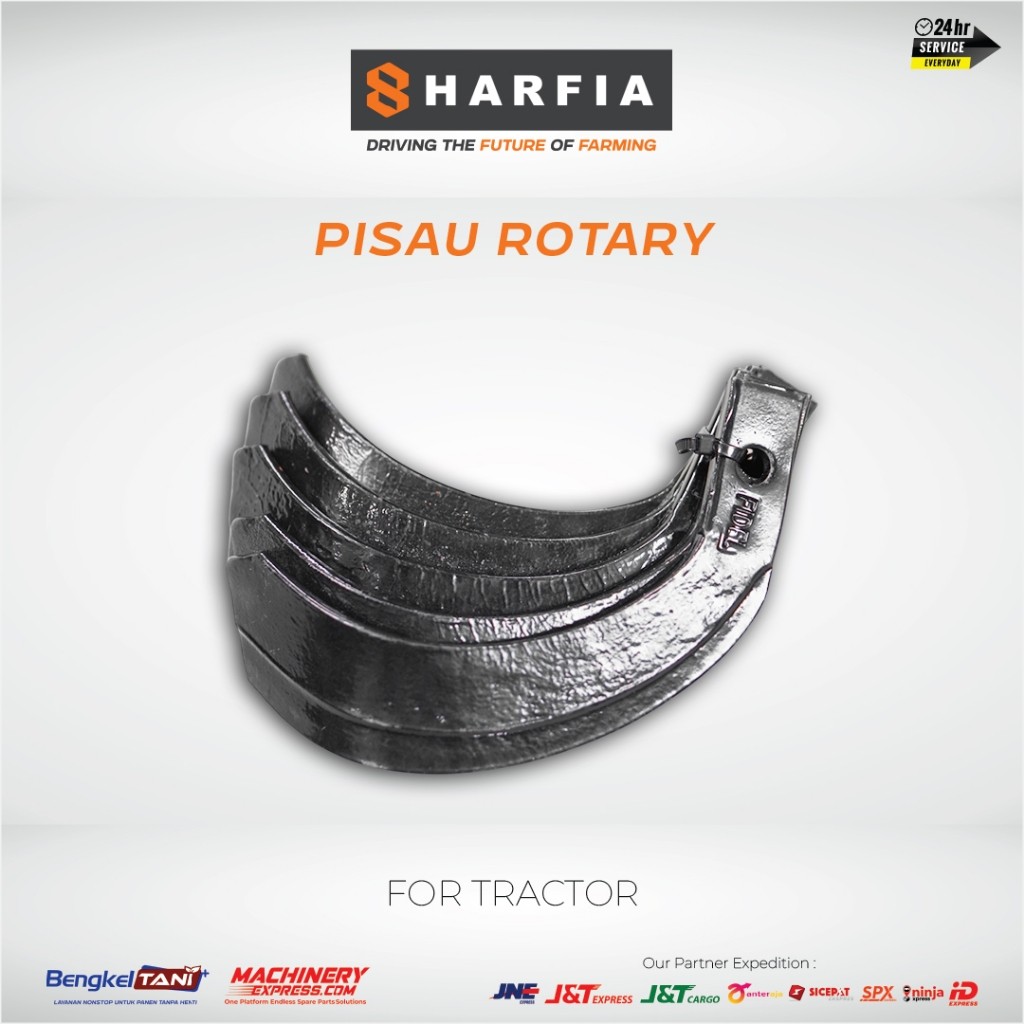 HARFIA | Pisau Rotary / Rotary Blade Traktor | Spare Part
