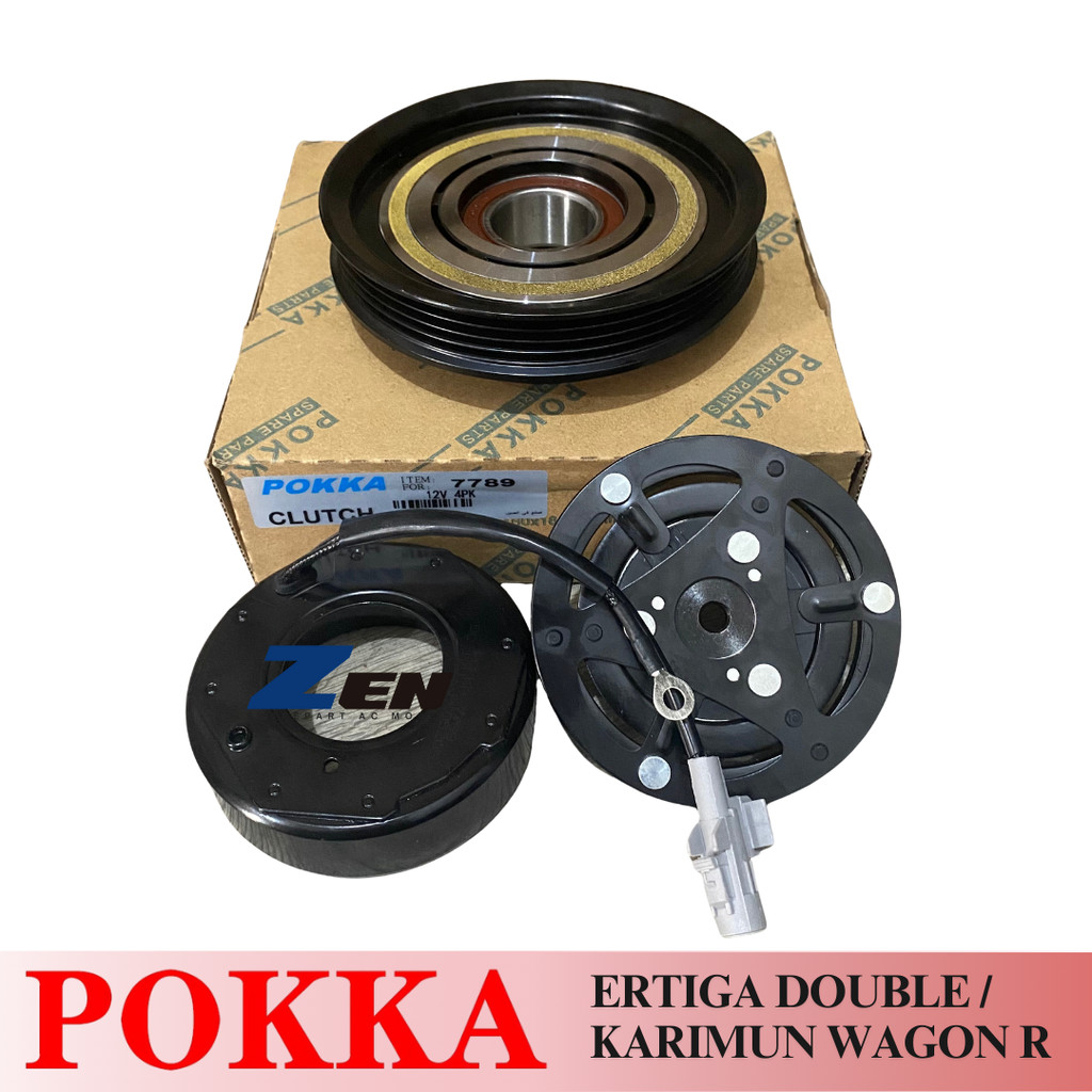 MAGNET CLUTCH AC MOBIL SUZUKI ERTIGA DOUBLE BLOWER KARIMUN WAGON R POKKA