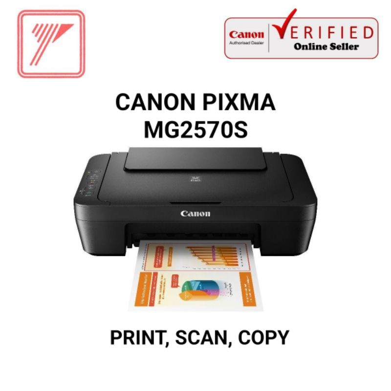 BYTECORE CANON Printer MG2570S MG 2570S MG-2570S PrintScanCopy