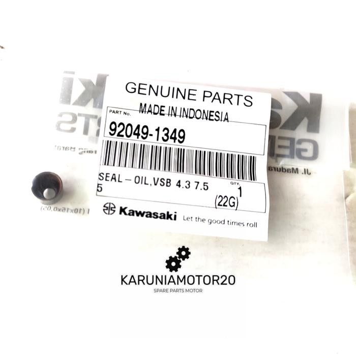 Seal Sil Klep Set ZX 130/Athlete/Blitz Original Kawasaki 92049-1349 - 1 pcs high quality