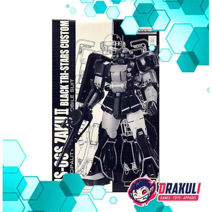 BANDAI Plamo MG MS-06S Zaku II Black Tri-Stars Custom Ver. 2.0