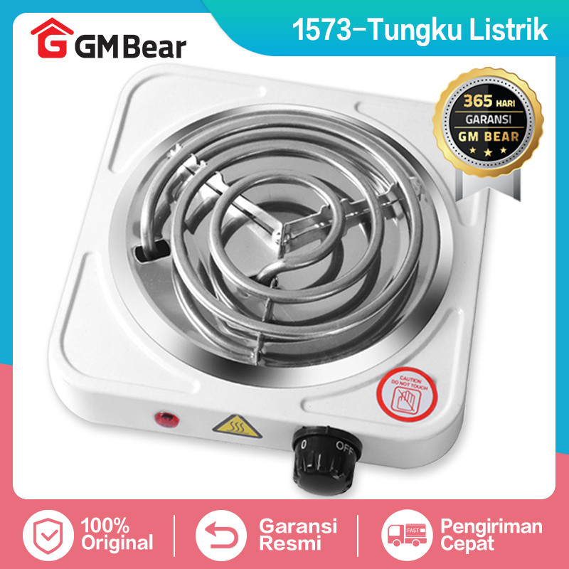 GM Bear Kompor Listrik 1 Tungku 1573 - Kompor Listrik Portable Electric Stove