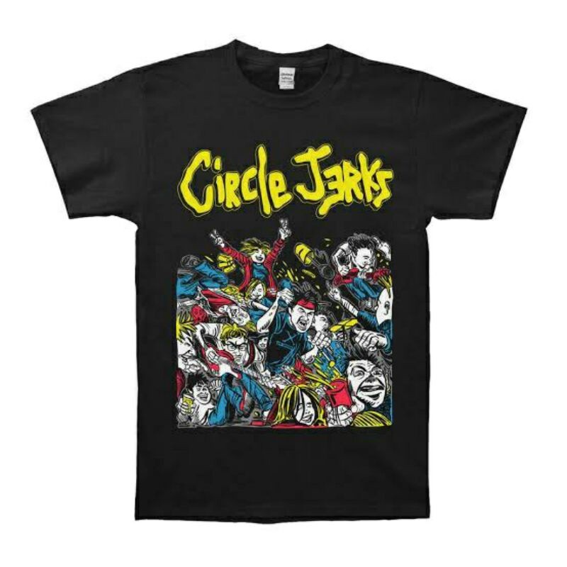 Circle Jerks - Kaos Band Musik Metal Punk
