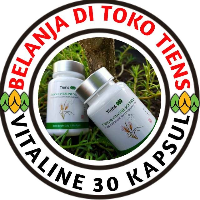 Vitaline soft gel pemutih badan kemasan 30 kapsul