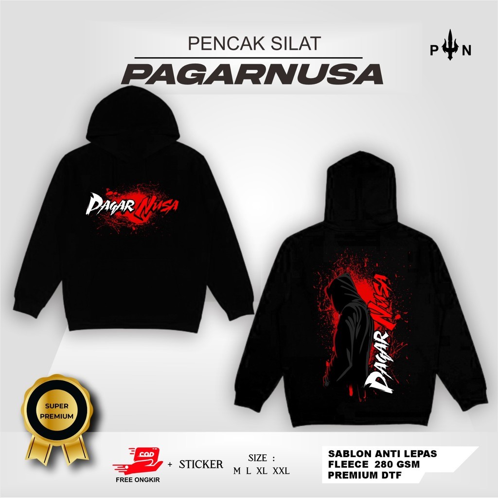 HOODIE PAGAR NUSA MOTIF PAGAR NUSA - JAKET PAGAR NUSA TERBARU FE4