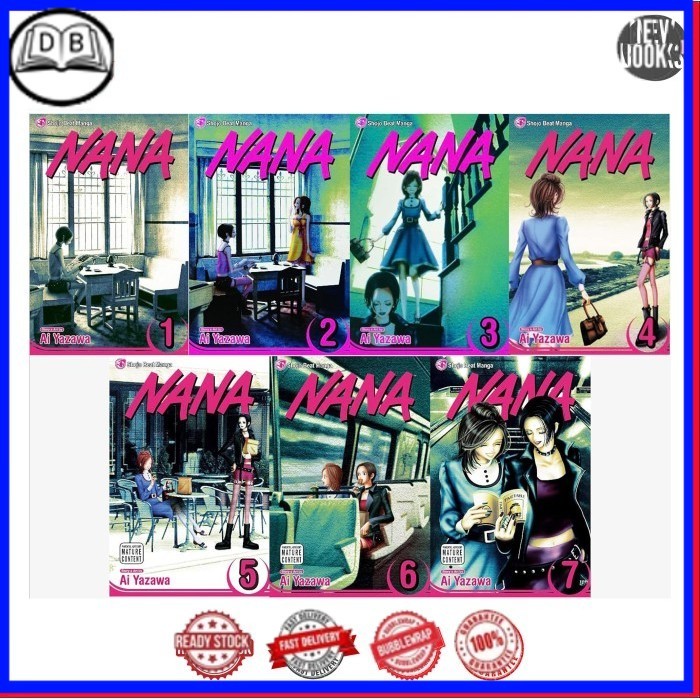 Manga Nana, by Ai Yazawa (21 book series)