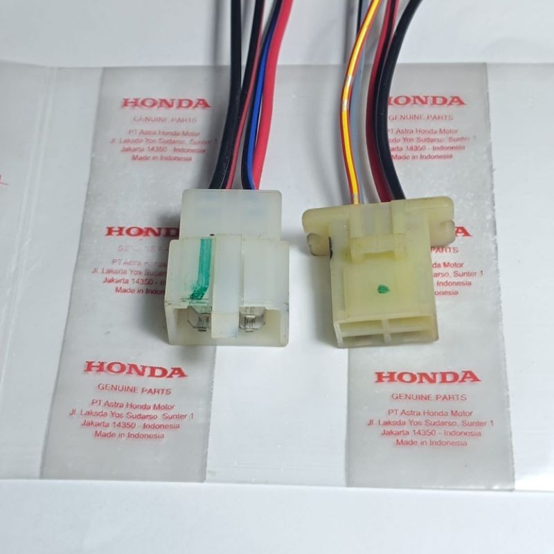 kabel soket spull generator motor honda tiger 2000 soket kabel pin 4 besar original