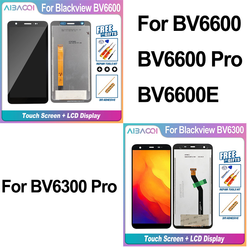 New For Blackview BV6600 BV6600E BV6600 Pro Tou Screen + LCD splay Assembly Replacement For Blackvie