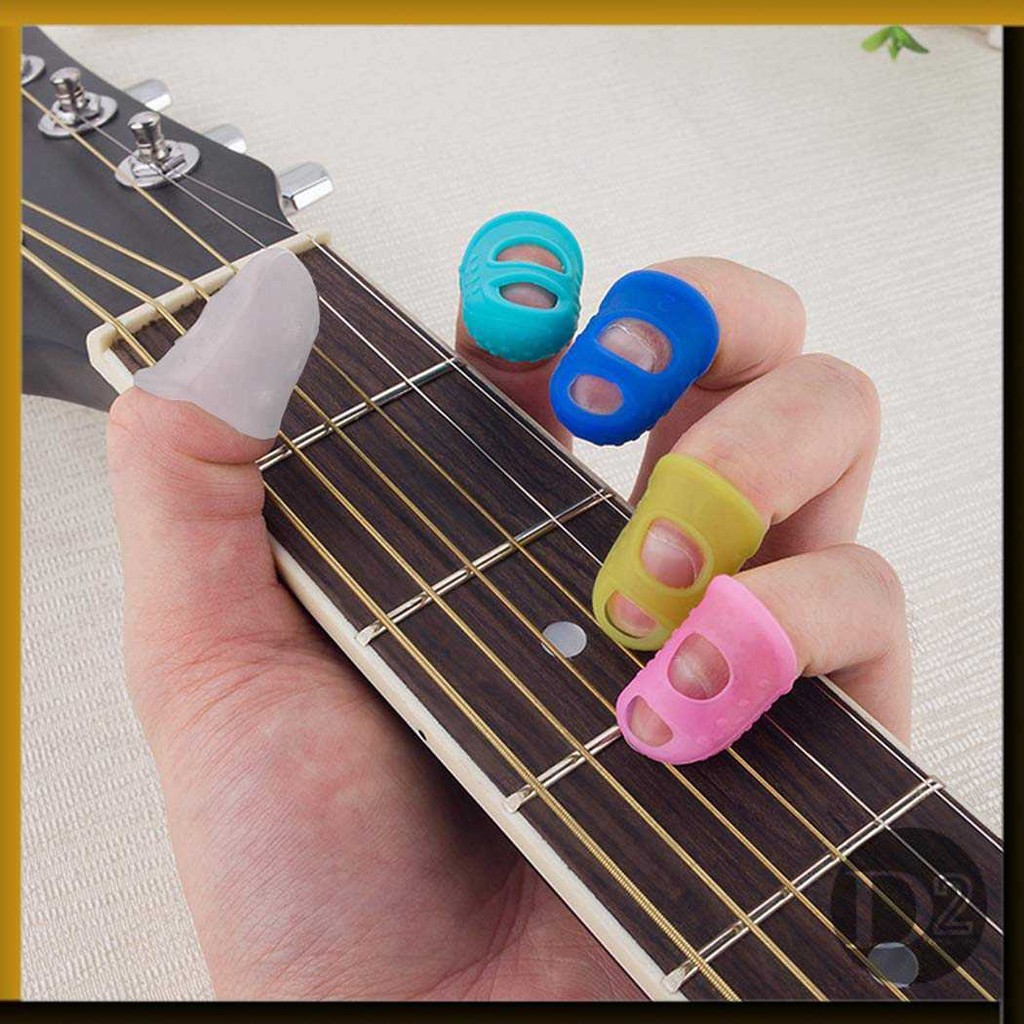 DLW Pelindung Jari Gitar Silicone Fingertip Protector 5 PCS - DLW-05