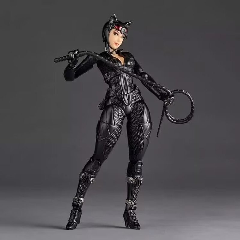 New Kaiyodo Revoltech Catwoman Dc Selina Kyle Batman Revoltech Amazing Yamaguchi Revoltech Series  F