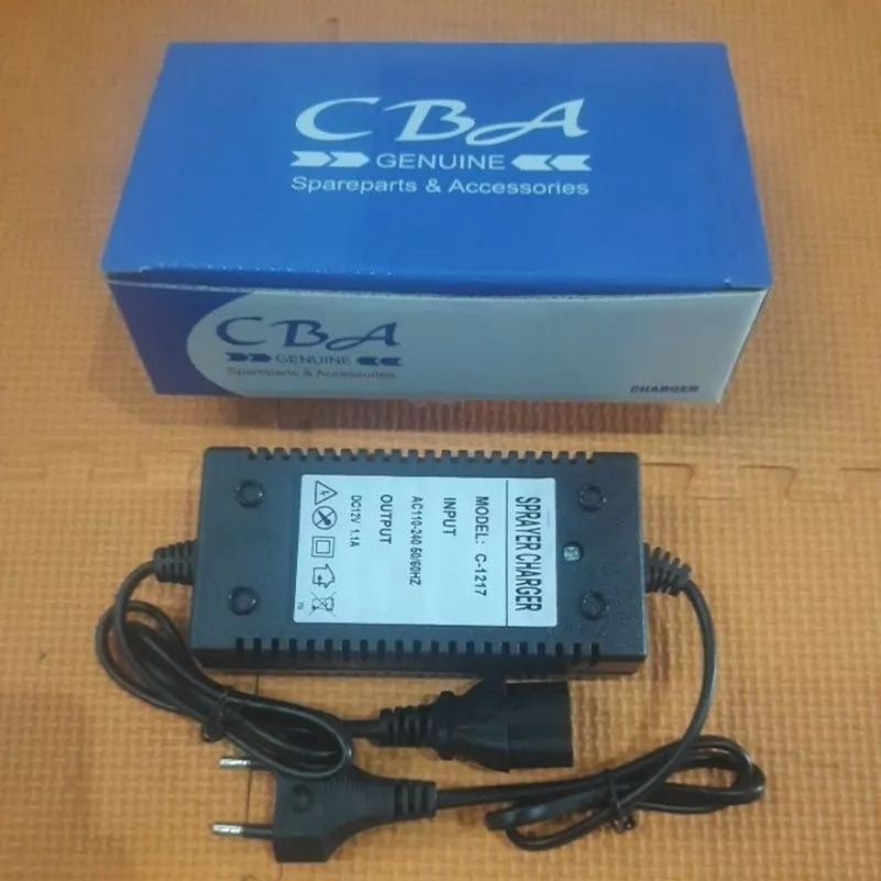 Jtterang Charger Aki Cba Original Tangki Pompa Elektrik 12V Cas Electric Battery Sprayer 12Volt