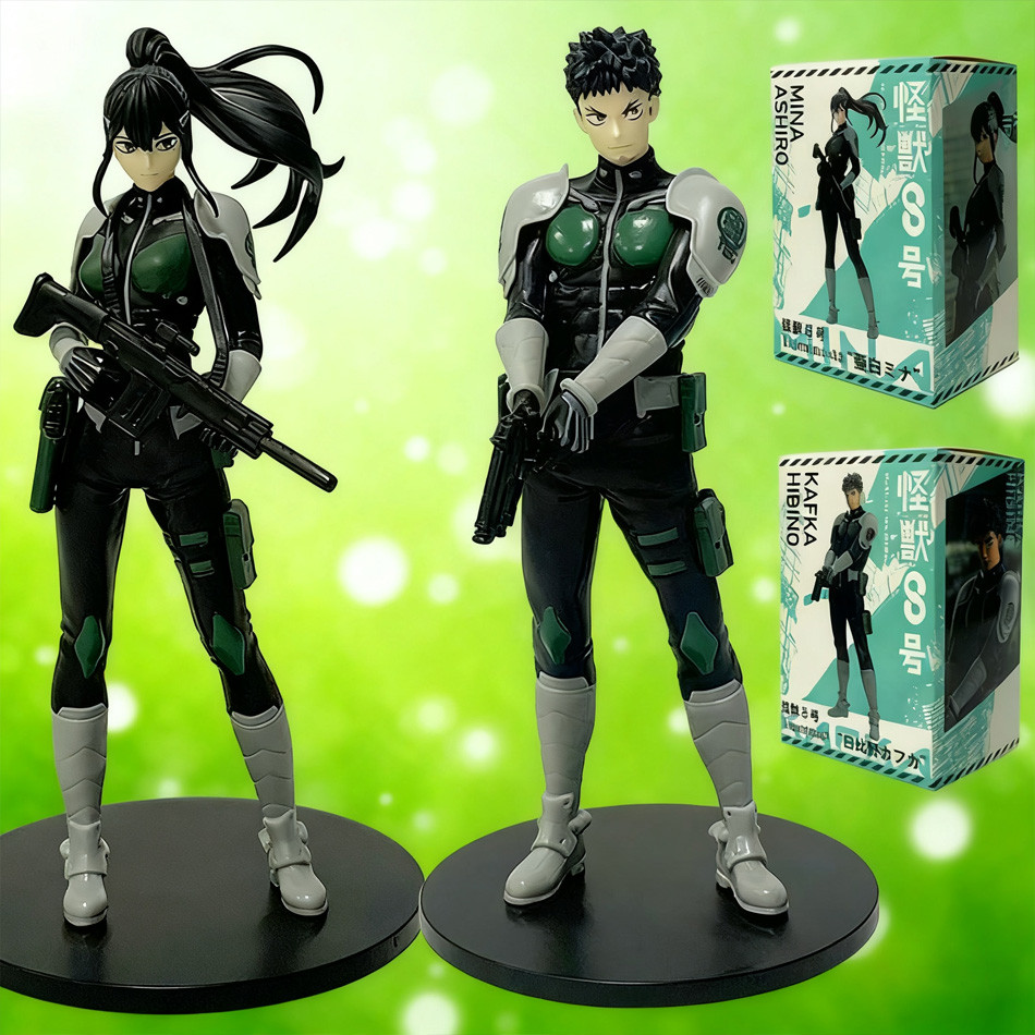 Anime FuRyu Noodle Stopper Reno Ichikawa Kikoru Shinomiya Soshiro Hoshina (Kaiju No. 8) Action Figur