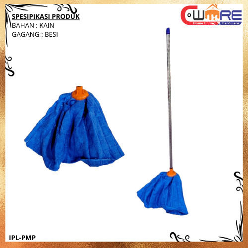 Pel Lantai Microfiber / Pel Lantai / Pel Lantai Dengan Gagang Panjang - CW2K