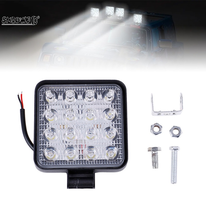 Led Light Bar 4in 48W Led Bar Led Car Light For Led Bar Offroad SUV ATV Tractor Boat Trucks Excavato