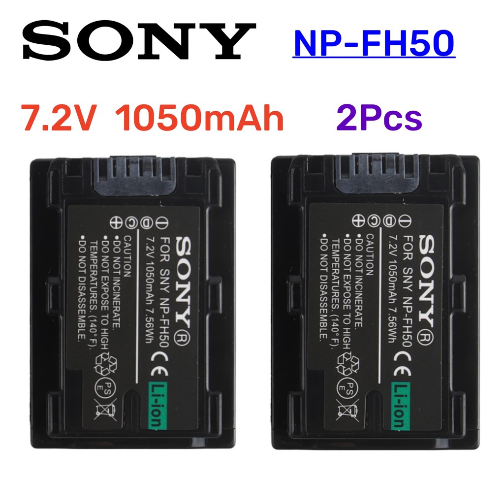 Original NP-FH50 NPFH50 Battery for Sony NP-FH30 NP-FH40 NP-FH50 NP-FH70 NP-FH100 DSC-HX1HX200 HX200