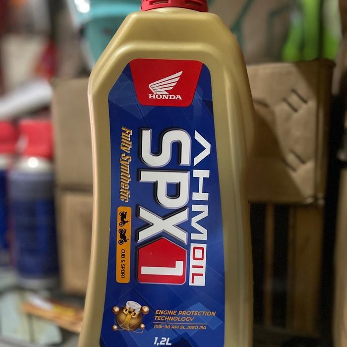 [REVERY] AHM OIL SPX 1 & MPX1 1,2L Kopling Mesin Kendaraan Motor Oli Motorcycle Sepeda - SPX 1 1,2L