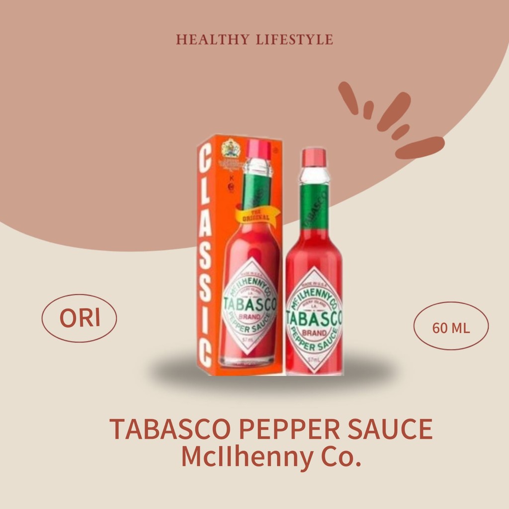TABASCO ORIGINAL 60 ML MCILHENNY CO.