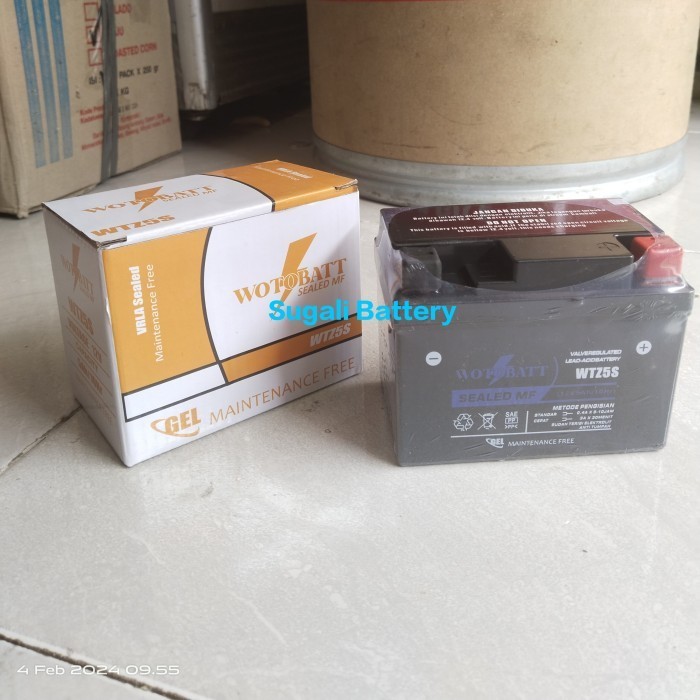 Aki Motor Beat Karbu Fi, Scoopy Karbu Fi, Vario 110 GTZ5S MF Accu Kering