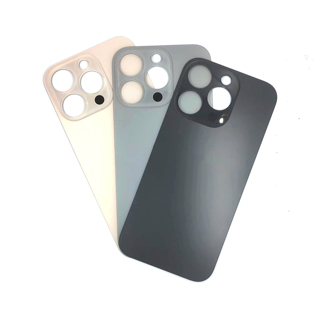 Glass Material For Iphone 16 Pro Back Battery Cover Rear Panel Housing Case Repair Parts