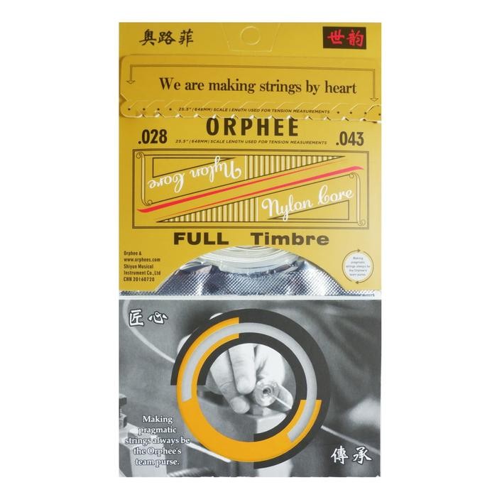 Senar Gitar Klasik Clear Nylon Nilon Orphee QC5 - Orphee