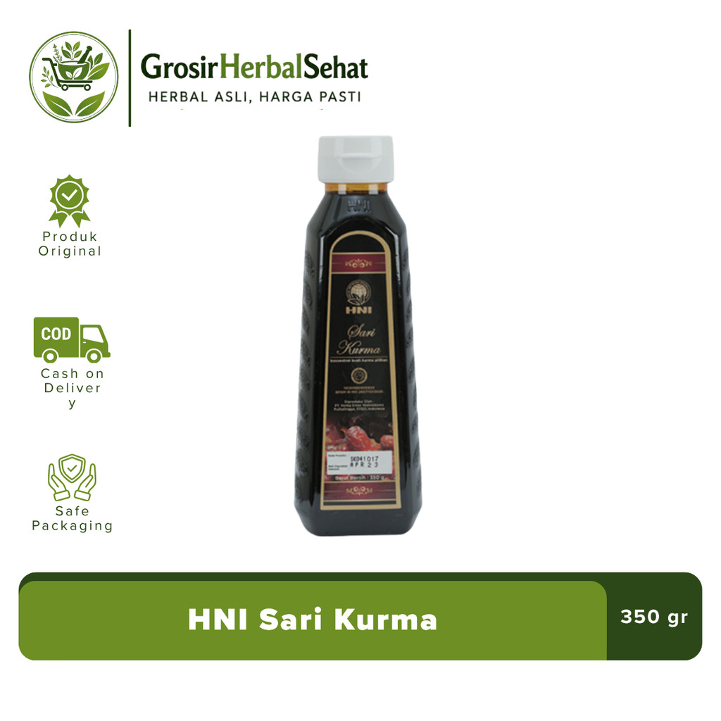 HNI Sari Kurma Original - Obat DBD - Penambah Trombosit Alami Cepat

