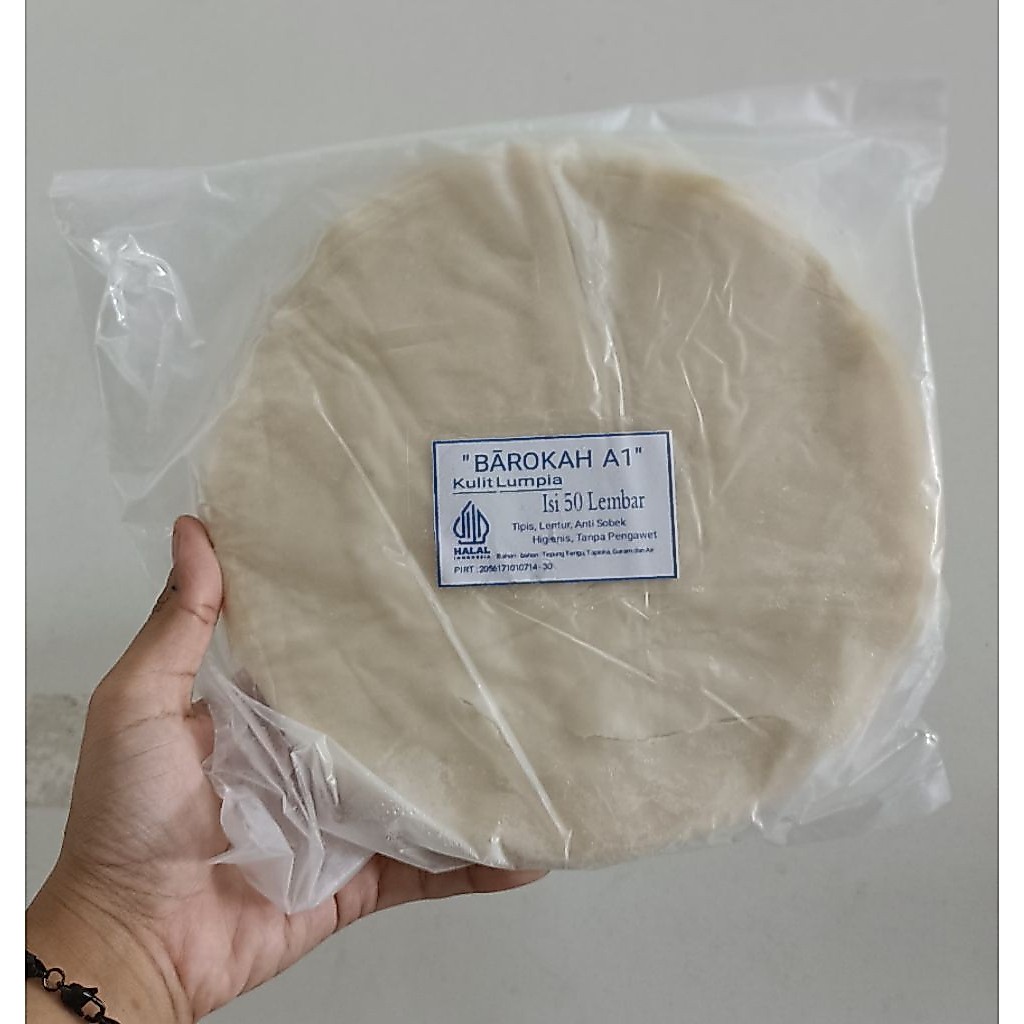 KULIT LUMPIA BULAT ISI 50 LEMBAR/LUMPIA