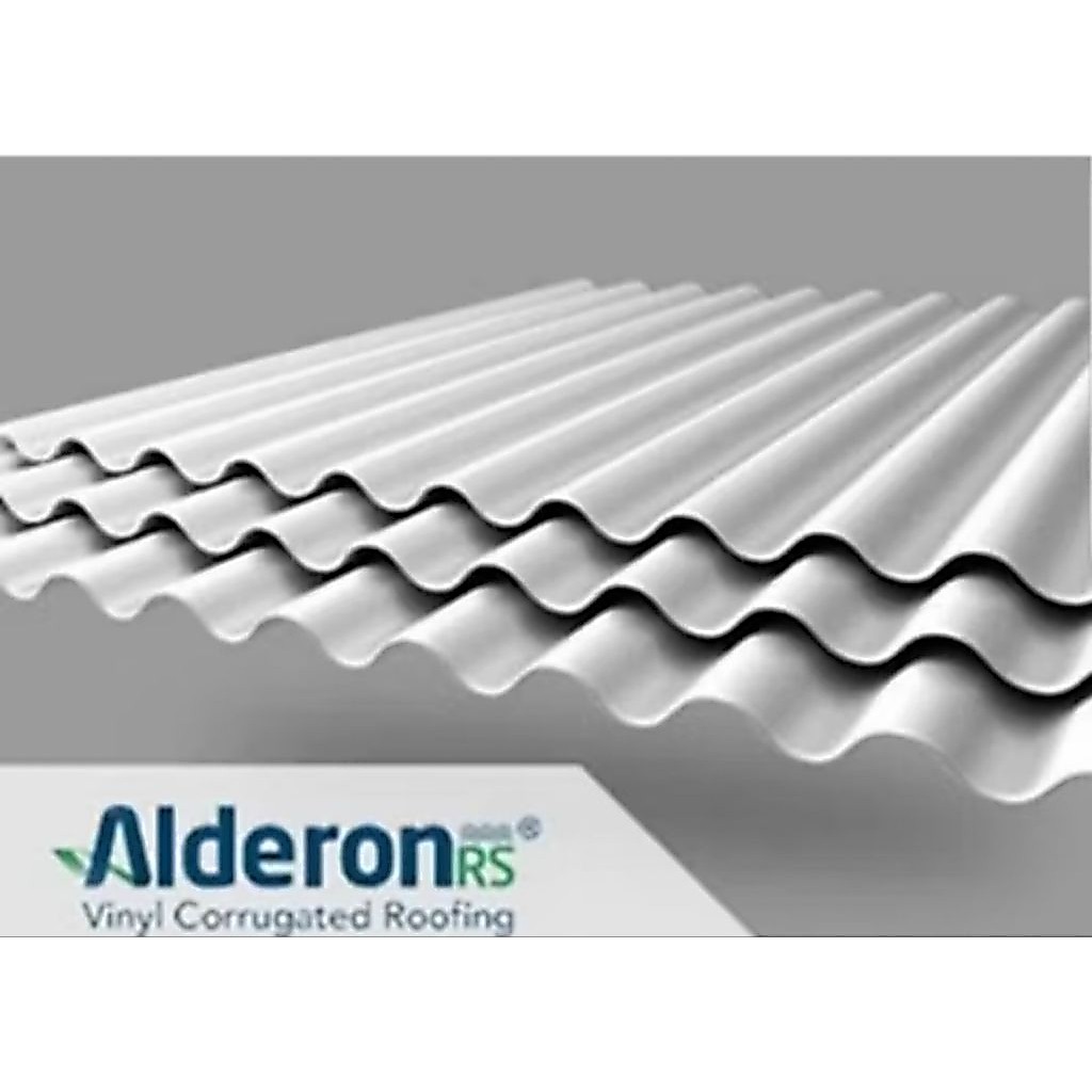 Alderon RS-Atap UPVC Roma 4 meter/lembar/Atap UPVC Alderon RS Roma panjang 4 meter