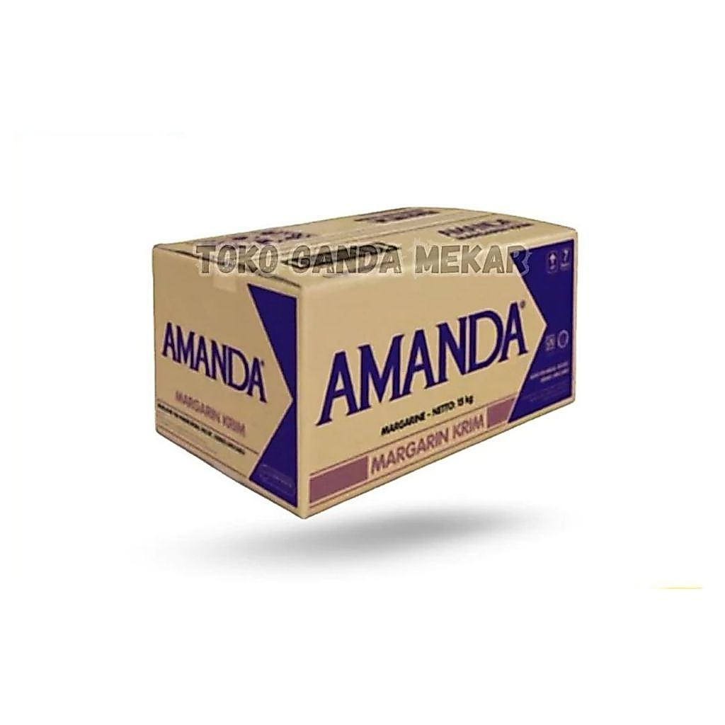 AMANDA MARGARINE KRIM 15 KG / MARGARINE CREAM AMANDA