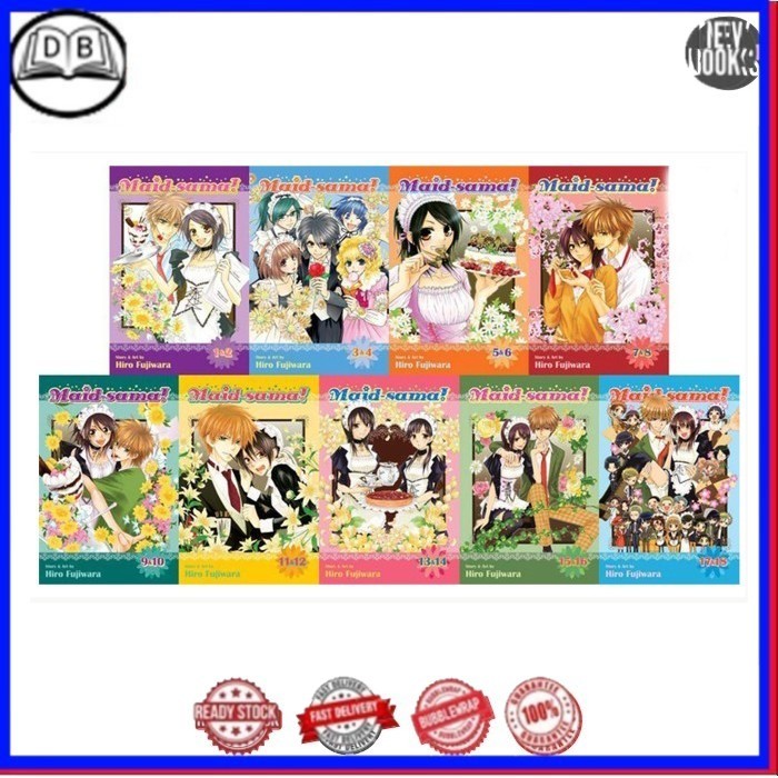 Maid-sama (2-in-1 Edition) (9 book series)