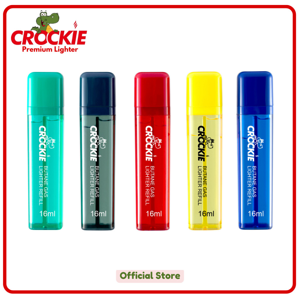 Crockie Refill Gas Butane Pemantik Korek Api - 1 Pcs
