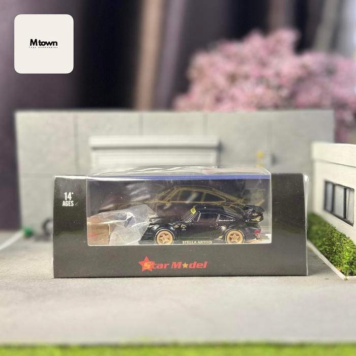 Star Model RWB Stella Artois with Figure Matte Black Hitam dengan Figure